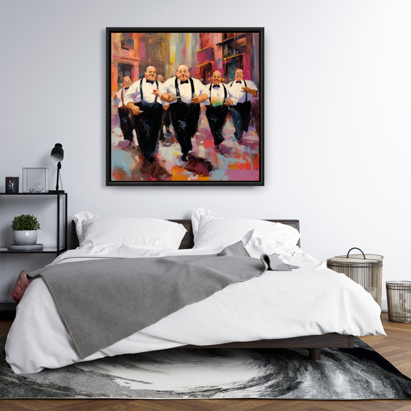 «The Companions» sur toile