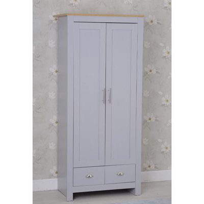 Annieruth 2 Door Manufactured Wood Wardrobe