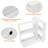 Wall Spice Jar & Rack Set