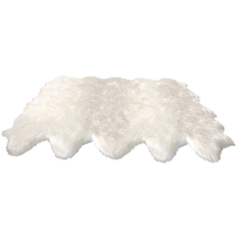 Tapis blanc cassé Widcombe, Nouveauté 6 pi x 10 pi