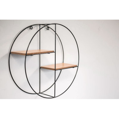 Chappel 2 Piece Circle Bracket Shelf