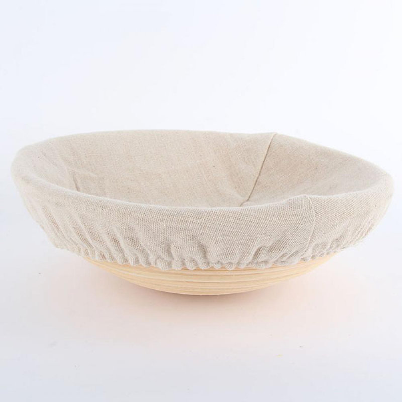 Panier en rotin à pain, H 3,5 po x l 9,8 po x P 9,8 po