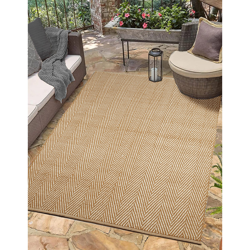 Malesa Chevron Area Rug, 120cm x 180cm