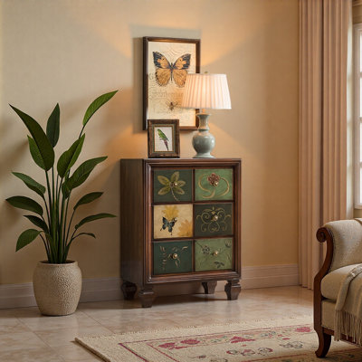 Simple bedroom storage cabinet