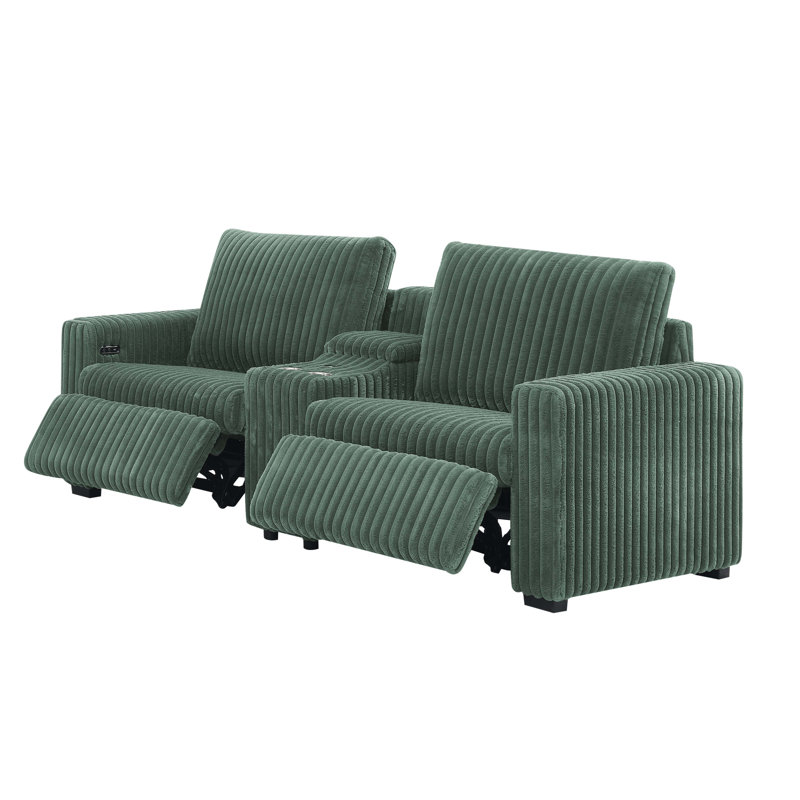 Causeuse Rycusal, Vert foncé