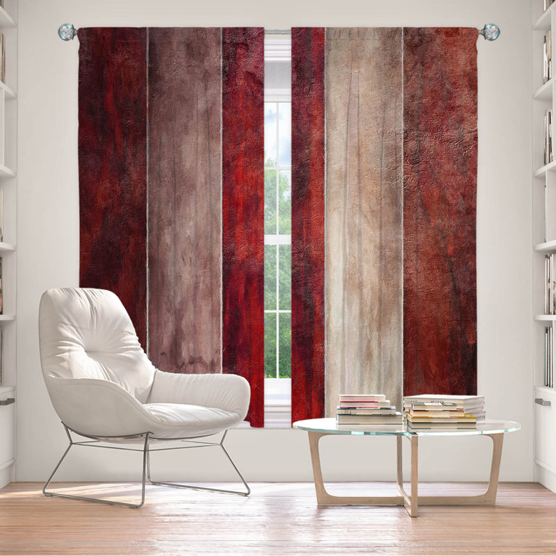 Delaughter Room Darkening Curtain Pair, 40" W x 82" L
