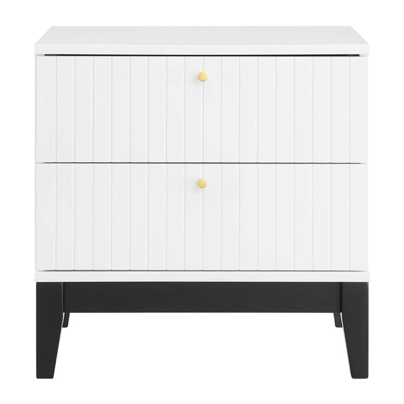 Modway Dakota Nightstand, White