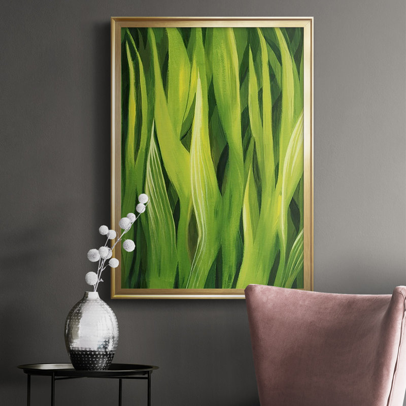 Of Grass I, Encadrement doré, H 42,5 po x l 30,5 po x P 1 po