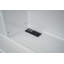 Lit plateforme en bois avec lit gigogne, 3 tiroirs et prises USB-2094536054