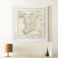 Carte de l'Irlande - impression d'art graphique-374617561-374617566