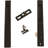 Sliding Glass Patio Door Handle Set, Flush Mount, Non-Keyed, 6-5/8" Screw Holes-100206883