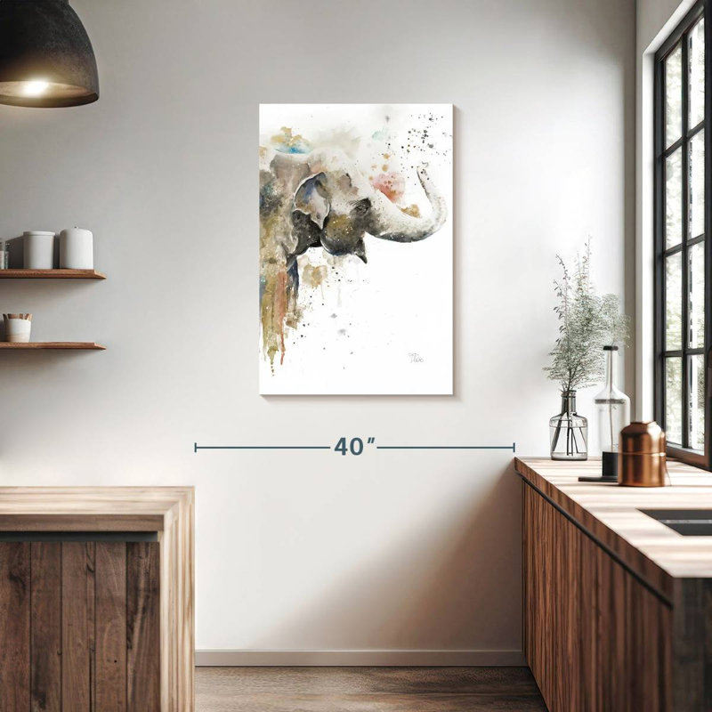 Brampt Water Elephant, 36" H x 24" W