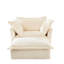 Fauteuil de travail confortable avec fauteuil de luxe crème-2017124343-2017124347