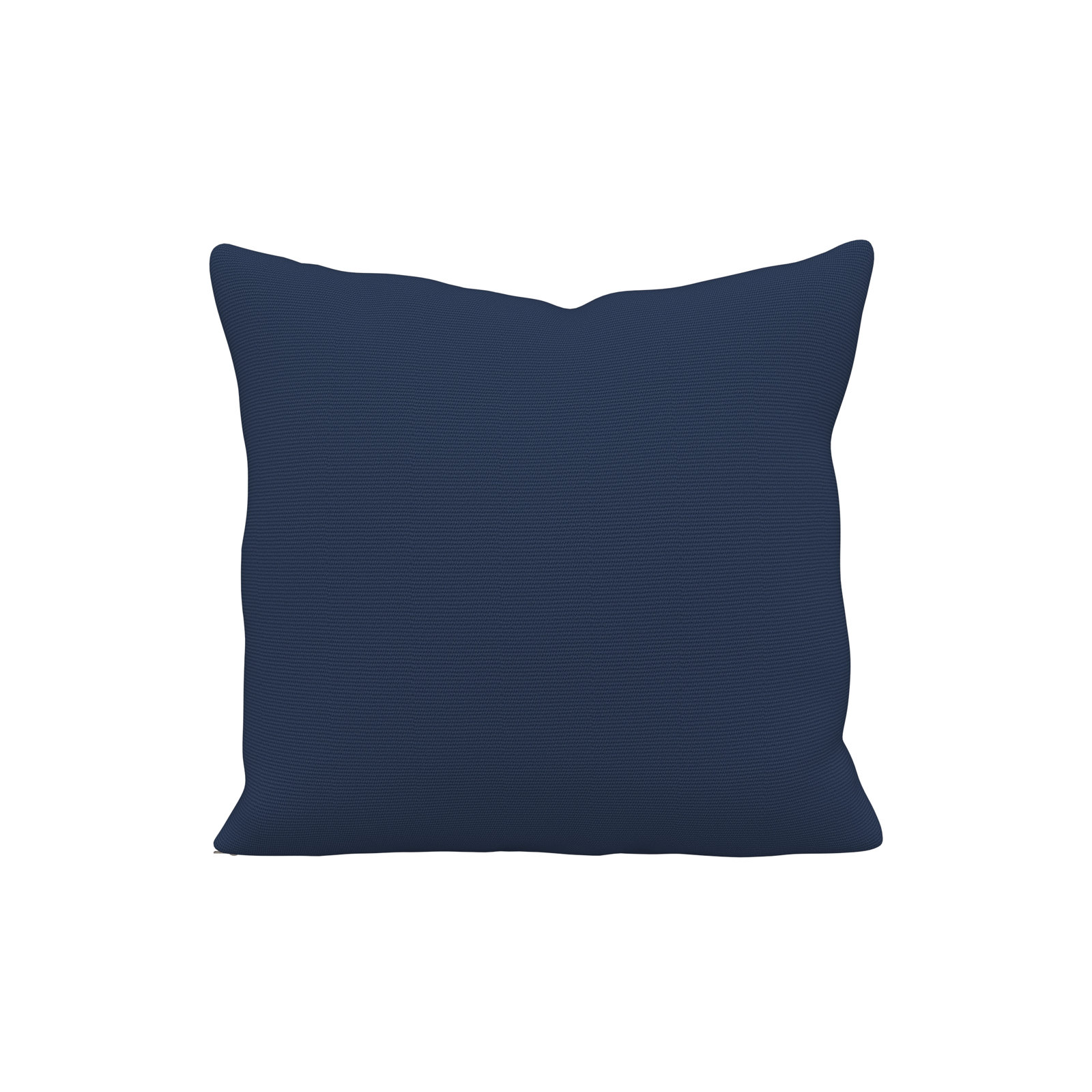 Indoor/Outdoor Throw Pillow, Square 16", Canvas Navy Sunbrella® Canvas