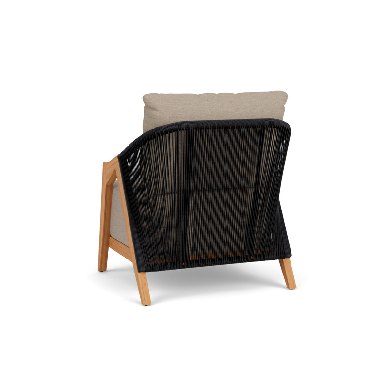 Alpine Outdoor Teak Armchair, Demo Oatmeal