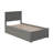 Thorbjorn Solid Wood Platform Bed with Panel Footboard and Trundle