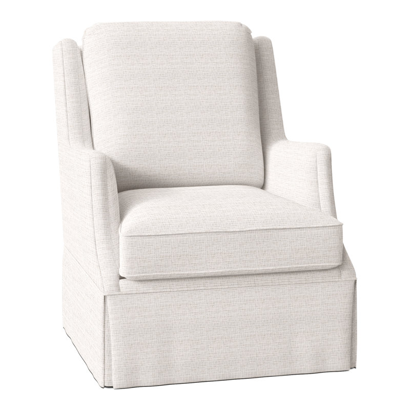 Savannah Linen Boucle Swivel Wingback Chair, Perigold Ice Breaker Polar