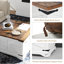 Table basse à plateau relevable carré de 31,1 po Fellsburg-2097896337