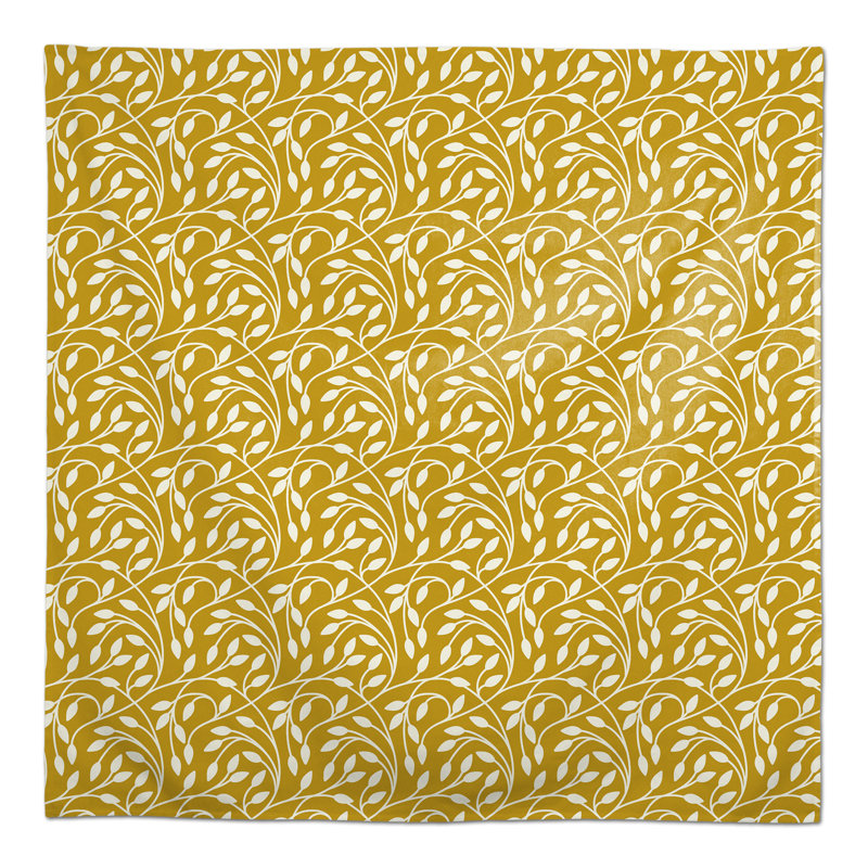 Nappe Circle Vine Red 2, Jaune
