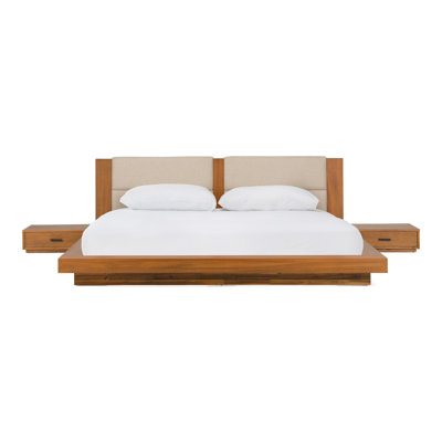 Ensemble de chambre avec lit tapissier Boushra