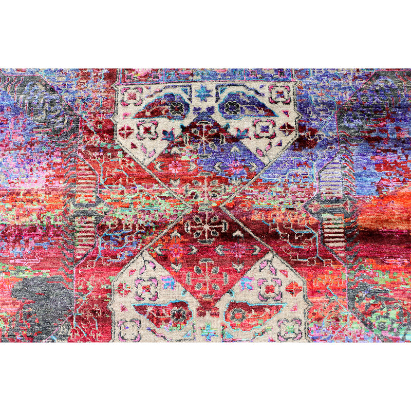Geometric Indoor Rug, Rectangle 9' x 12'