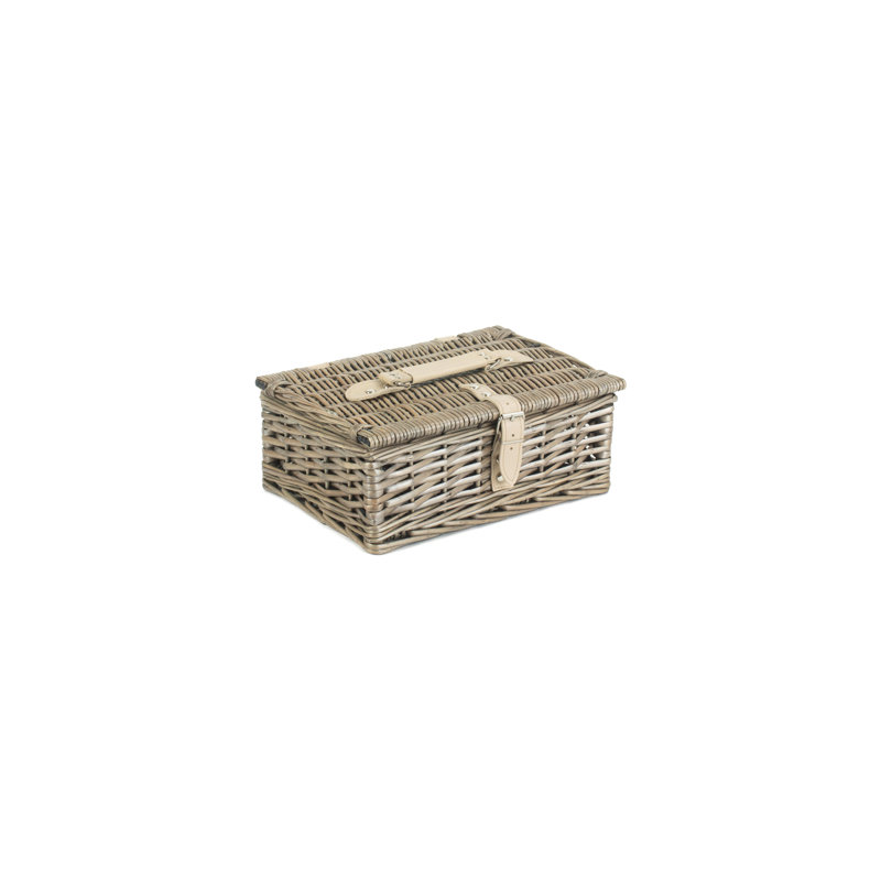 Wicker Split Willow Hamper Basket, 20cm W x 26cm D
