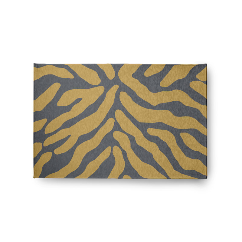 Chenille Abstract Indoor Rug, Rectangle 2' x 3'