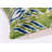 Damask and Geometric Feather Throw Pillow