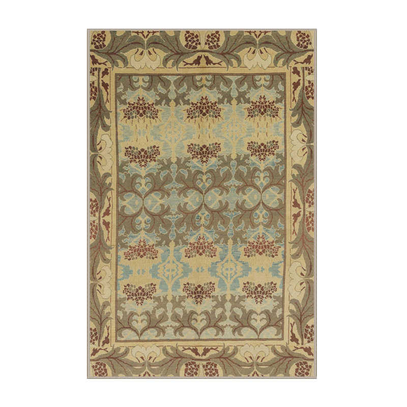 Tapis abstrait moderne 1673, Rectangle 7 pi x 10 pi