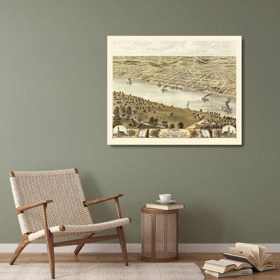 Art sur toile tendu Lark Manor ™ Ruger Gallery: Washington Missouri, Ruger 1869 MOWA0002