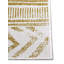Reversible Flatweave Ocher/Ivory Rug-88123173