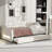 Upholstered Twin XL Size Daybed With LED Belt And Trundle-780193591