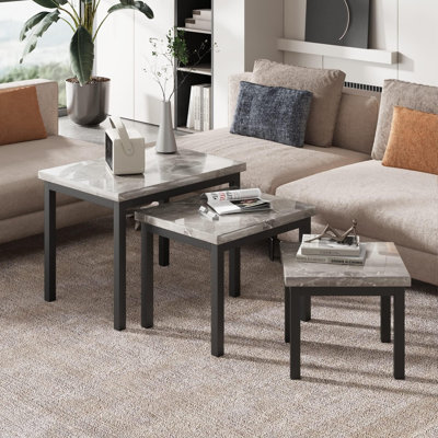 Top Nesting Tables End Table