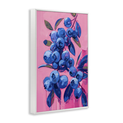 «Blueberry», art giclée encadré par RB