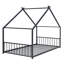 Lit simple noir en métal pour enfants-120784216-120784217