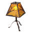 Rustic Lodge Tripod Table Lamp