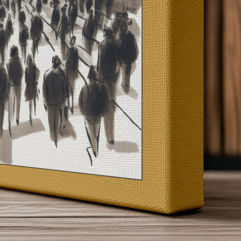Print, 36x24 - 91.4 x 61.0 cm, Ochre Border