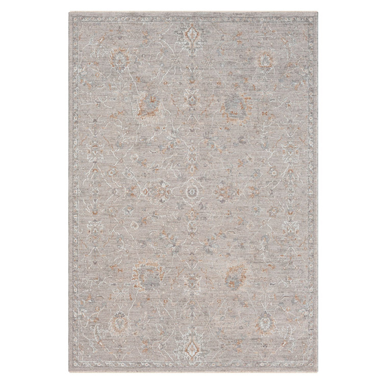 Estate Vintage Floral Area Rug