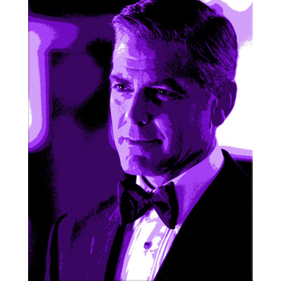 Poker Face - George Print Canvas