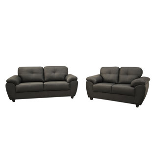 Capri 3+2 Sofa Set Faux leather