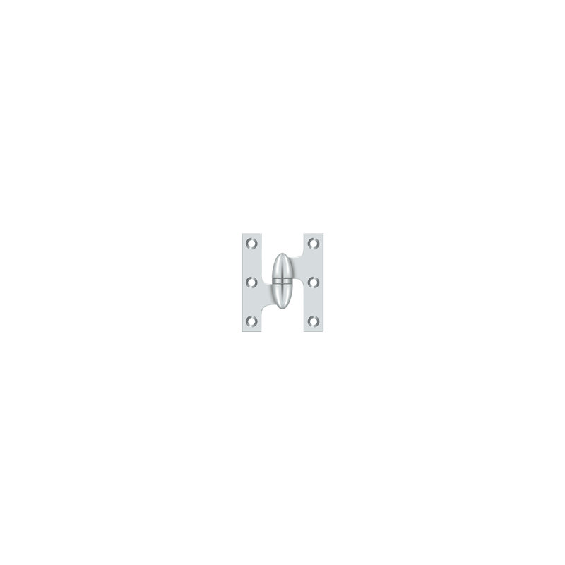 Hinge, Polished Chrome, Left Hand