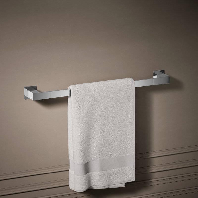 Honesty Towel Bar, Polished Chrome, 24"W