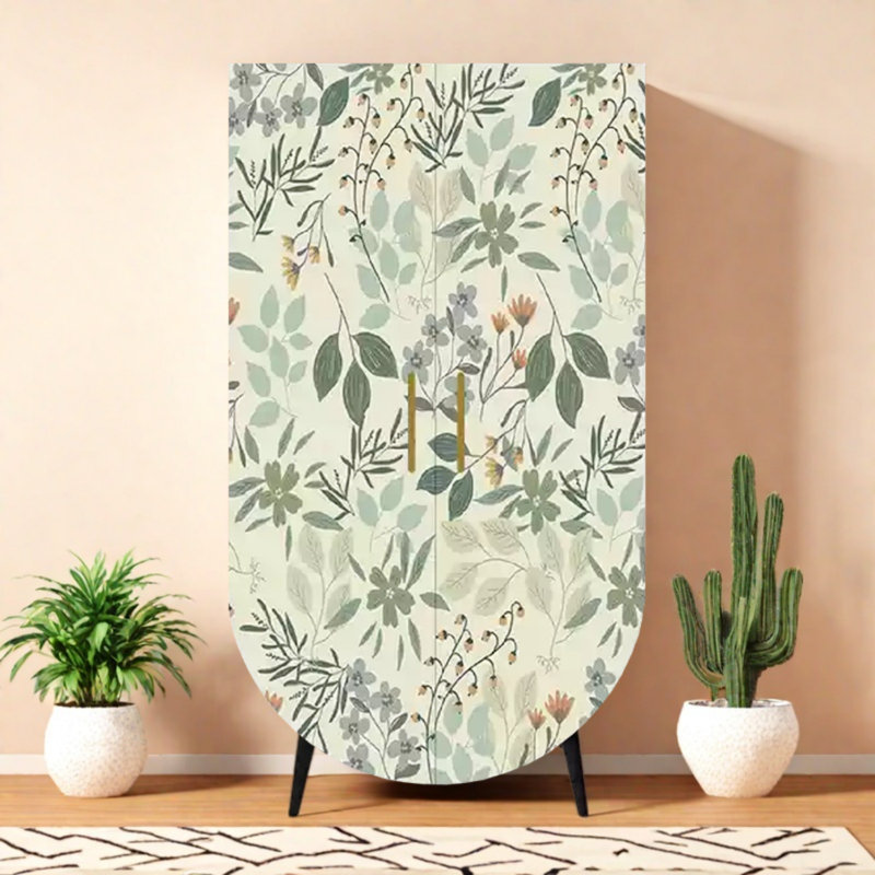 Modern Minimalist Double- Door Wardrobe