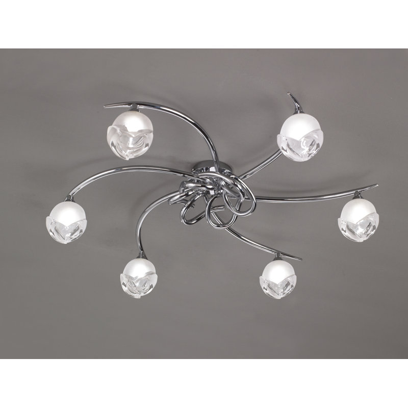 Plafonnier encastré 6 lumières Barkett