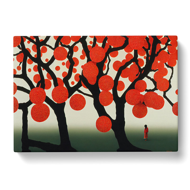 Apple Tree - Wrapped Canvas, 40cm H x 60cm W x 3cm D