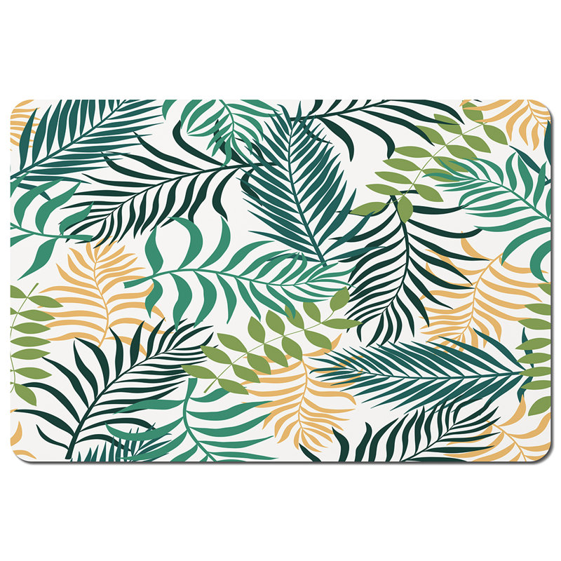Duccio Wood Floral Rectangle Placemat
