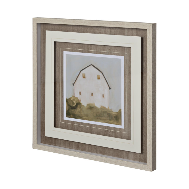 «Serene Barn VI» par Emma Scarvey, reproduction d'art encadrée sous verre, Serene Barn III