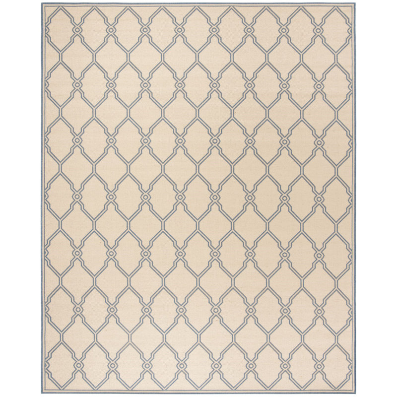 Croker Performance Abstract Indoor/Outdoor Area Rug, Rectangle 9' x 12'