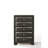 Commode 5 tiroirs Elif en gris antique