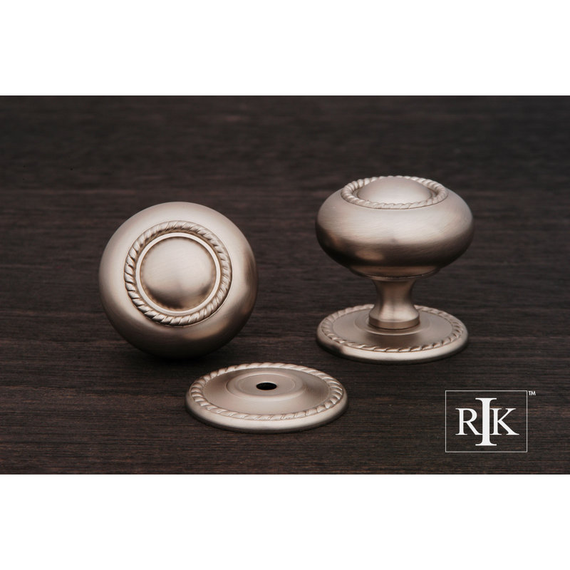 CK Series Mushroom Knob, Satin Nickel (Pewter), Large